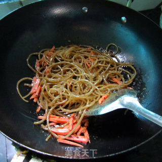 火腿粉条白菜的做法步骤：7