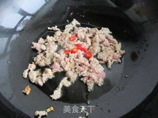 韭黄炒肉末的做法步骤：6