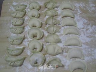 白玉翡翠饺的做法步骤：12