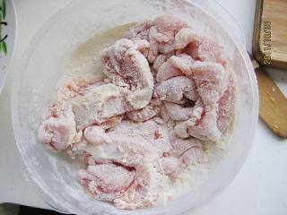 干炸菊花肉的做法步骤：4