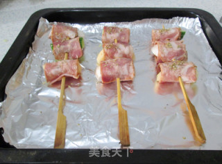培根蔬果卷的做法步骤：5
