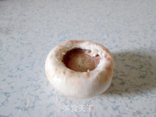 培根奶酪焗蘑菇的做法步骤：3