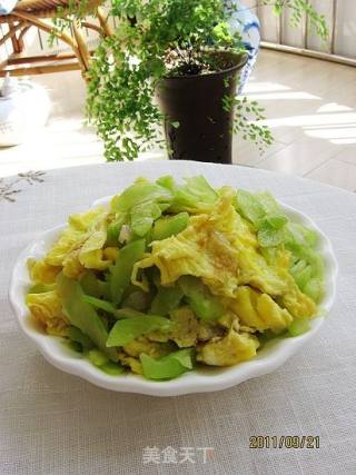 黄瓜炒鸡蛋的做法步骤：10