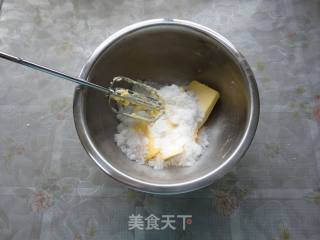 抹茶曲奇的做法步骤：1