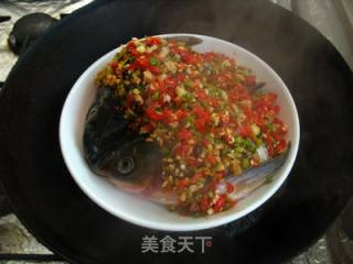 青红椒版【剁椒鱼头】的做法步骤：10