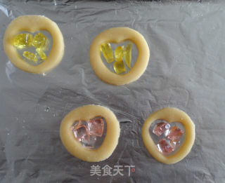 晶莹剔透的水晶心玻璃饼干的做法步骤：8