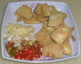 两面黄回锅肉的做法步骤：9