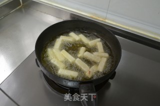 以假乱真糖醋里脊【糖醋年糕】的做法步骤：5
