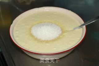 健康粗粮早餐----香甜粒粒玉米饼的做法步骤：3