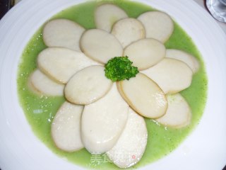 西兰花浸杏鲍菇的做法步骤：8