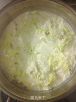 白菜奶油浓汤（低脂肪奶油浓汤系列之一）【传统的浓汤】新鲜尝的做法步骤：15