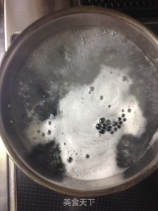 蒜椒意式黑珍珠面（系列之一）【传统的意式面】新鲜尝的做法步骤：9