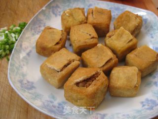 有内涵的油豆腐——油豆腐塞肉的做法步骤：7
