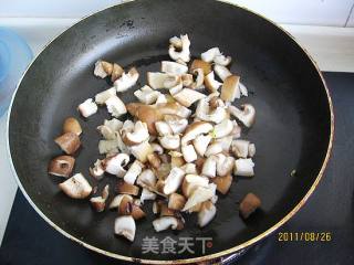 蚝油香菇炒豆腐的做法步骤：5