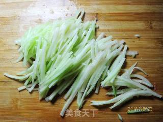 芒果瓜丝的做法步骤：2