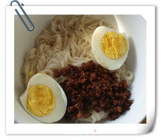 豆苗肉末清汤面的做法步骤：8