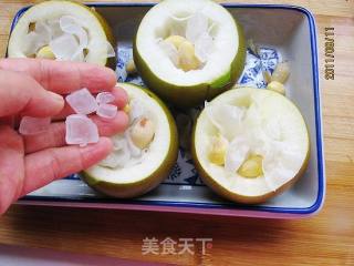 百合蒸梨盅的做法步骤：5