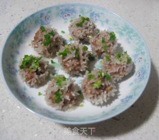 香菇肉珍珠丸的做法步骤：10