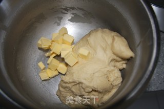 蜜豆辫子吐司-中种的做法步骤：8