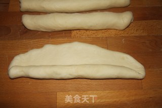 蜜豆辫子吐司-中种的做法步骤：14