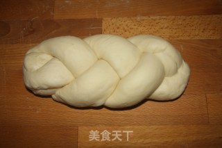 蜜豆辫子吐司-中种的做法步骤：16