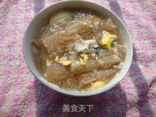 鲜美的竹荪鸡蛋汤的做法步骤：6