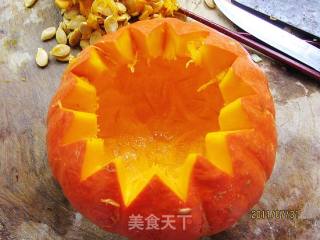 南瓜排骨煲的做法步骤：2