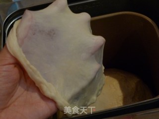 【肉松面包卷】卷着吃的美味面包的做法步骤：3