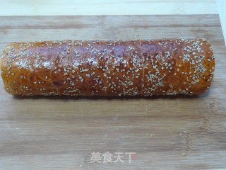 【肉松面包卷】卷着吃的美味面包的做法步骤：12