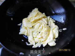 丝瓜炒鸡蛋的做法步骤：3