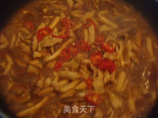茶树菇炒里脊肉的做法步骤：8