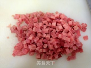 火龙果金枪鱼塔塔的做法步骤：3