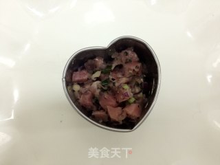 火龙果金枪鱼塔塔的做法步骤：11