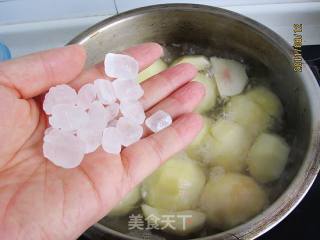 蜜汁炖桃的做法步骤：5