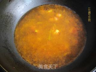 西红柿鲜虾疙瘩汤的做法步骤：3