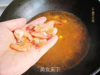 西红柿鲜虾疙瘩汤的做法步骤：4
