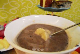 牛奶 巧克力 水果西点火锅的做法步骤：19