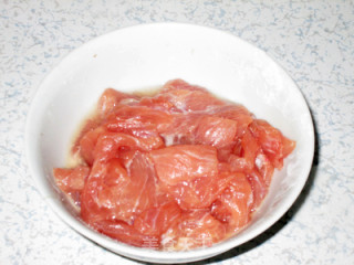 肉片杏鲍菇的做法步骤：2