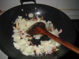 香菇肉片烧柚皮的做法步骤：8