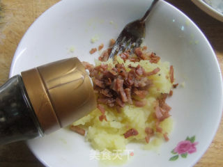 薯泥芝士焗对虾的做法步骤：13