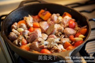 烩烤羊腿肉的做法步骤：3