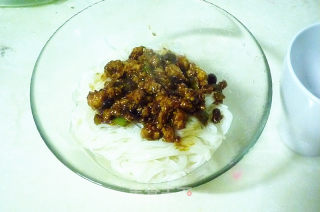 肉酱龙须面的做法步骤：5