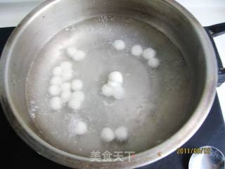 蜜豆小圆子的做法步骤：2