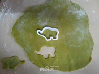 抹茶饼干的做法步骤：5