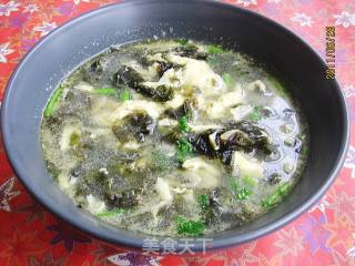 紫菜蛋花汤的做法步骤：5