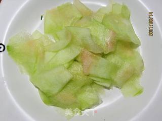 陈醋渍西瓜皮的做法步骤：2