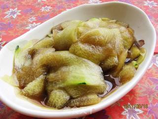 陈醋渍西瓜皮的做法步骤：5