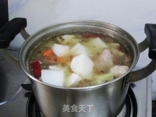 清汤羊排火锅的做法步骤：17