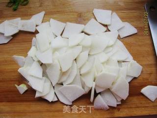 辣炒白萝卜的做法步骤：1