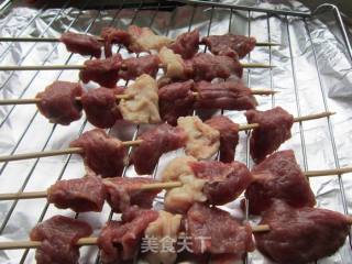 烤羊肉串——新疆味道的做法步骤：10